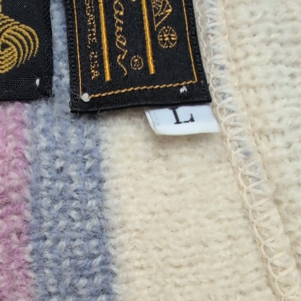 Eddie Bauer 100% Pure Wool Vintage Pull Over Sweater - Picture 7 of 8